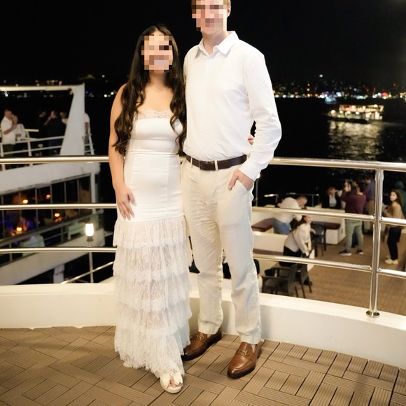 MAJORELLE Felicite Maxi Dress in White - Picture 5 of 5